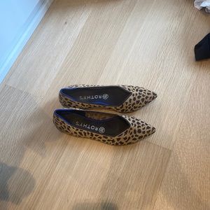 Rothy’s Cheetah Print Ballet Flats